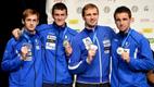 Estonian men's epee fencing team finished second at the European Fencing Championships in Switzerland.