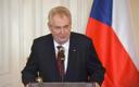 Tšehhi president Miloš Zeman.