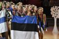 В общенациональном зачете на чемпионате мира по эстетической групповой гимнастике Эстония заняла 3 место