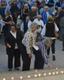 Victims of the June 1941 deportations were commemorated in Toronto's Nathan Phillips Square on Tuesday evening. June 13, 2017.