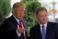 USA ja Soome presidendid Donald Trump ja Sauli Niinistö.