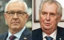 Jiří Drahoš (vasakul) ja Miloš Zeman.