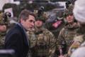 Ühendkuningriigi kaitseminister Gavin Williamson Tapa linnakus 25. märtsil.
