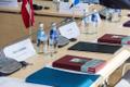 Совместное заседание правительств Эстонии и Латвии в Риге.