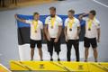 Estonia wins the bronze in sitting volleyball at the 2018 Invictus Games in Sydney, Australia. 23 October 2018.