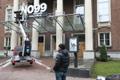 NO99 teatrimaja sildi eemaldamine.