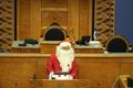Santa Claus visited the Riigikogu on Thursday. 20 December 2018.