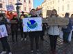 Протест школьников в Тарту.