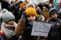 Протест школьников в Таллинне.