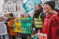 Протест школьников в Таллинне.