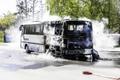 Raplas süttis lapsi vedanud buss.