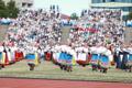 Final, dress rehearsal of the XX Dance Festival at Kalev Stadium. July 4, 2019.