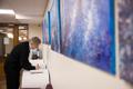 Exhibition of Priit Vaher's artwork at the ERR News House