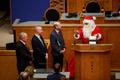 Santa Claus visited the Riigikogu on Thursday. December 19, 2019.