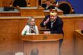 Santa Claus visited the Riigikogu on Thursday. December 19, 2019.