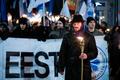 EKRE's torch-lit parade on the 102nd anniversary of the republic.