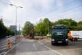 Emergency works on Mere puiestee on May 25.