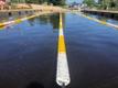 The outdoor pool in Pirita River.