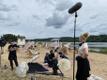 Viljandi järve ääres filmiti esmaspäeval uue komöödiafilmi “Kuulsuse narrid” avakaadreid, ühtlasi oli see filmi viimane võttepäev.