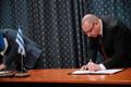 Center Party and SDE signing the Tallinn coalition agreement.