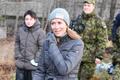 Exercise Okas 2021 in progress on the eastern border at Narva, where Prime MInister Kaja Kallas (Reform) and EDF commander Lt. Gen. Martin Herem were given an overview Saturday.