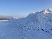 Ice wall on shores of Peipsi järv.
