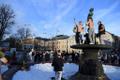 Soome hokikoondise olümpiakuld tõi Helsingis inimesed tänavatele