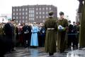 Wreaths were laid at the War of Independence monument on Freedom Square on February 24, 2022.