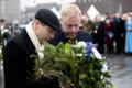 Wreaths were laid at the War of Independence monument on Freedom Square on February 24, 2022.