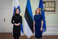 Soome peaminister Sanna Marin ja peaminister Kaja Kallas