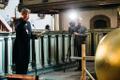 Golden dome restoration consecration at the Toomkirik, Tuesday, May 10 2022.