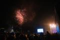 Kontsert ja aastavahetuse lasershow Vabaduse väljakul