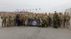 Hanno Pevkur awarded mission medals to the U.S. HIMARS team stationed in Estonia.