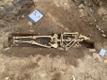 In Kanepi, centuries-old skeletons were excavated during road construction.