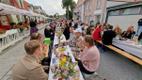 Thousands took part in the annual Kuressaare Street Picnic on Lossi tänav on Saturday. September 9, 2023.