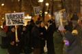 Demonstration against the R2 evening program change.
