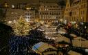 Tallinn's Old Town Christmas market 2023 in Rakeoja plats.