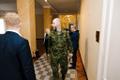 Col. Andrus Merilo presents his candidacy as the EDF's next commander to the Riigikogu National Defense Committee.