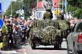 Victory Day parade in Narva on Sunday. June 24, 2024.