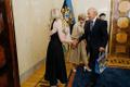 Rita Ray awarded Young Cultural Figure Award 2024 by Alar Karis.