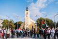 Акция в поддержку Палестины.