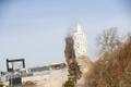 Tartu endise katlamaja korstna lõhkamine.