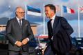 NATO Secretary General Mark Rutte visits Tapa Military Base and the eFP battle group on October 23, 2024.