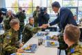 NATO Secretary General Mark Rutte visits Tapa Military Base and the eFP battle group on October 23, 2024.