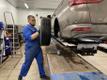 Tire change work is full steam ahead at the Stik garage in Paide.