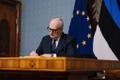 Presidendi kantseleis avati kaastunderaamat president Arnold Rüütli mälestuseks