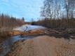 The flooded roads in southwestern Estonia.