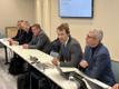 Public transport center chiefs' meeting with Minister of Regional Affairs Piret Hartman (SDE) in Paide on Friday. January 31, 2025.