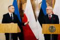 Poola president Andrzej Duda ja Eesti president Alar Karis andsid pressikonverentsi