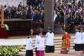 Paavst Franciscuse matusemissa.